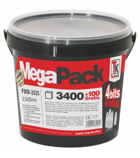 Vruty do SDK TN s jemným závitem MEGAPACK